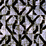 copper plate etching of close-up of staircase
