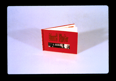 book with japanese binding, japanese paper, etchings- of NYC street scenes